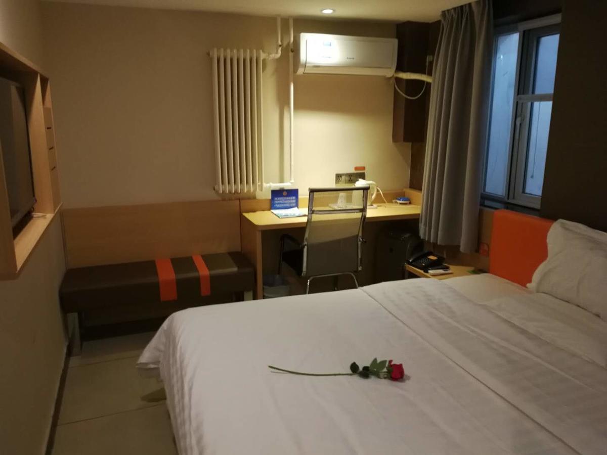 7Days Premium Beijing Dongzhimen Airport Express Station Otel Dış mekan fotoğraf